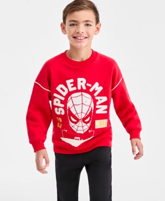 Marvel | NBA | Macy's - Kids Spidey City Fleece Sweatshirt