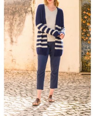 Women's Longline Edge To Edge Cardigan