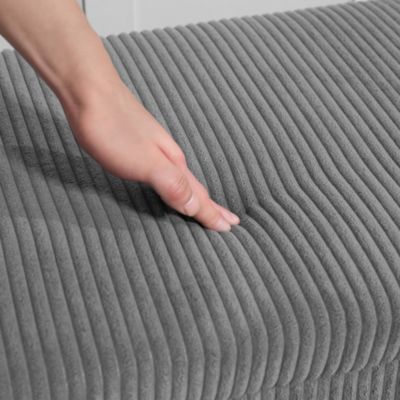 44" Storage Ottoman Bench with Lid, Leg, Foot Rest,