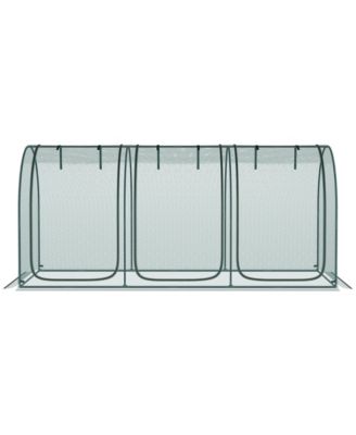 9 x 4ft Crop Cage with Zippe Doors and Storage Bag,