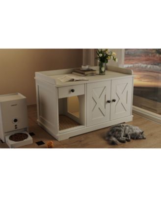 Cat Litter Box Enclosure Furniture