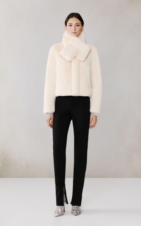 Женские куртки Soia & Kyo Kendell Boxy Jacket With Scarf