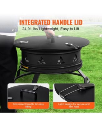 Portable Propane Gas Fire Pit for Outdoor Heating – Ideal for Camping, Backyard, and Patio Use