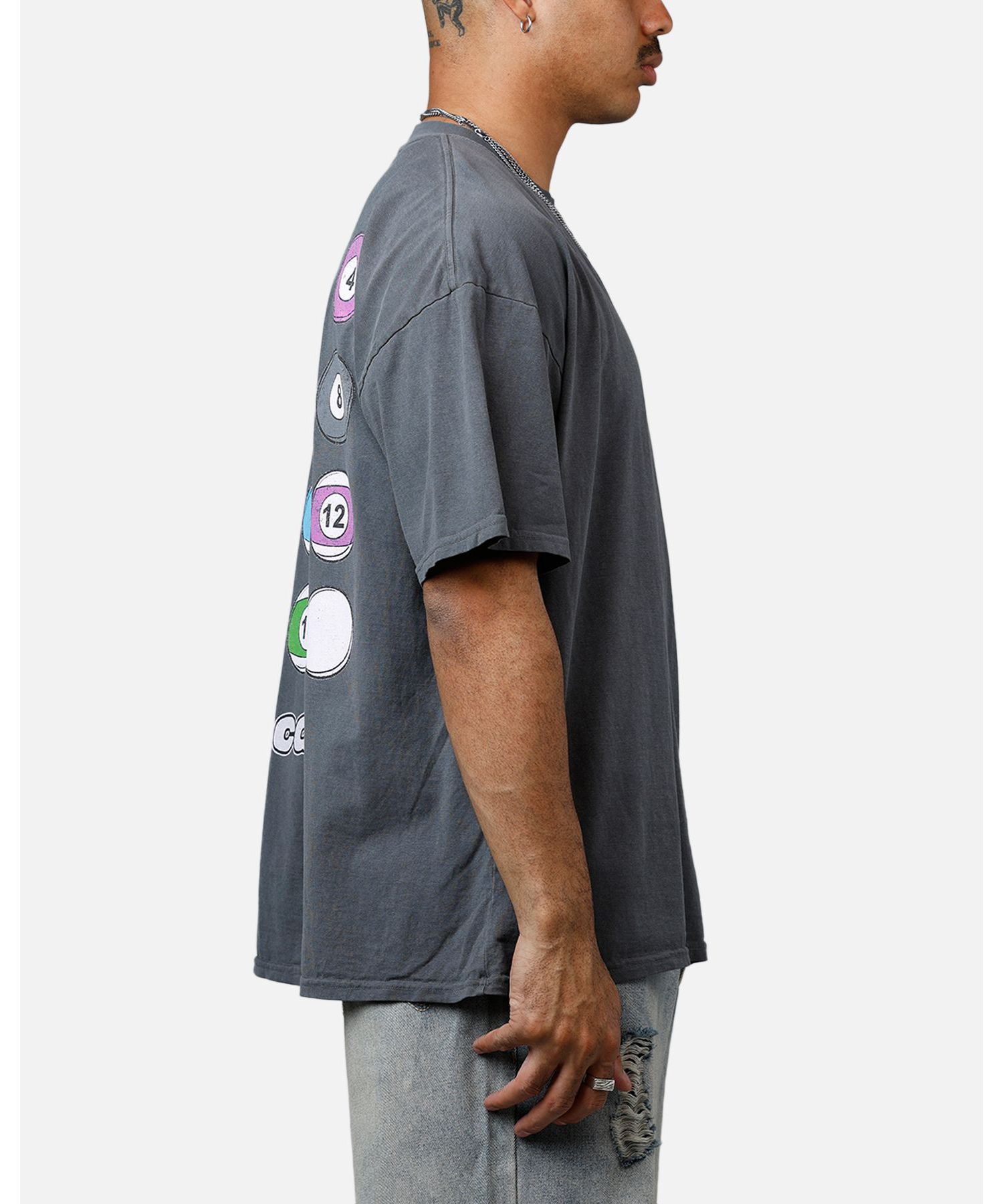 Men's Break T-Shirt - Washed Charcoal S