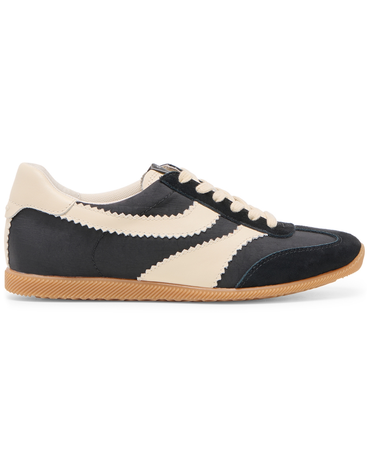 Dolce Vita Rebel Sneakers Black Nylon In Black