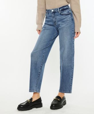 Women's High Rise Barrel Jeans