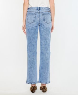 Women's Mid Rise True Straight Jeans
