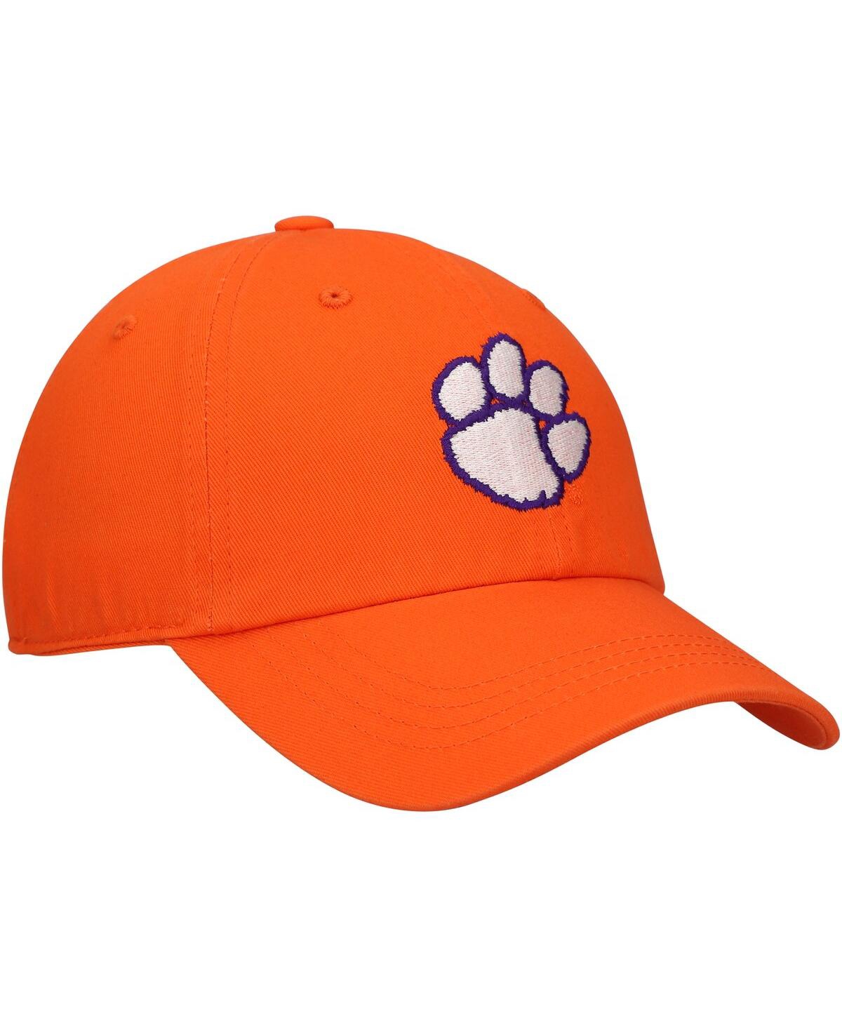 Top Of The World Men's Orange Clemson Tigers Champ Washed Adjustable Hat In Orange