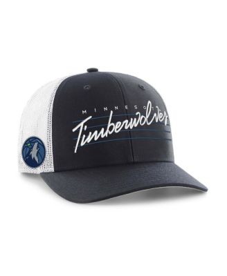 '47 Brand - Men's Navy Minnesota Timberwolves Downburst Trucker Adjustable Hat