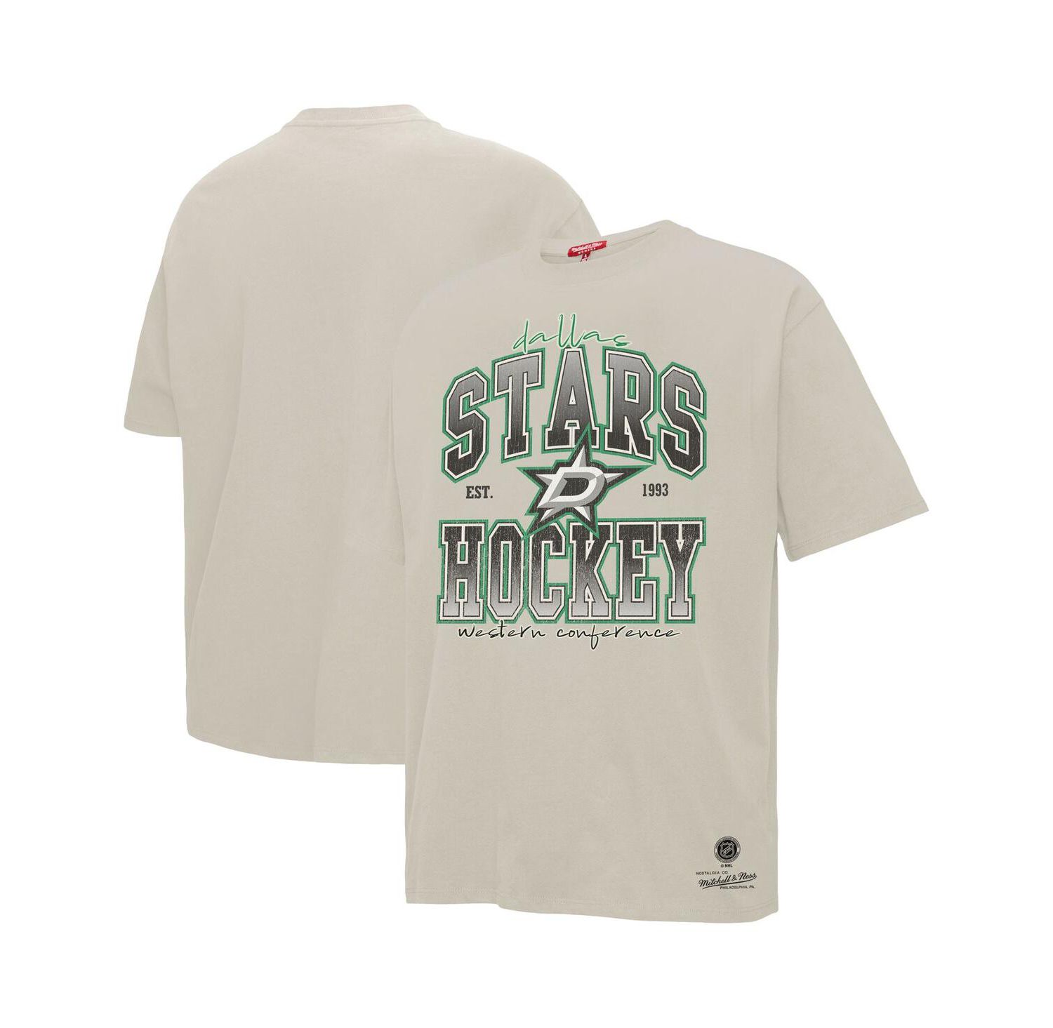 Women's Cream Dallas Stars Dump Chase Boyfriend T-Shirt