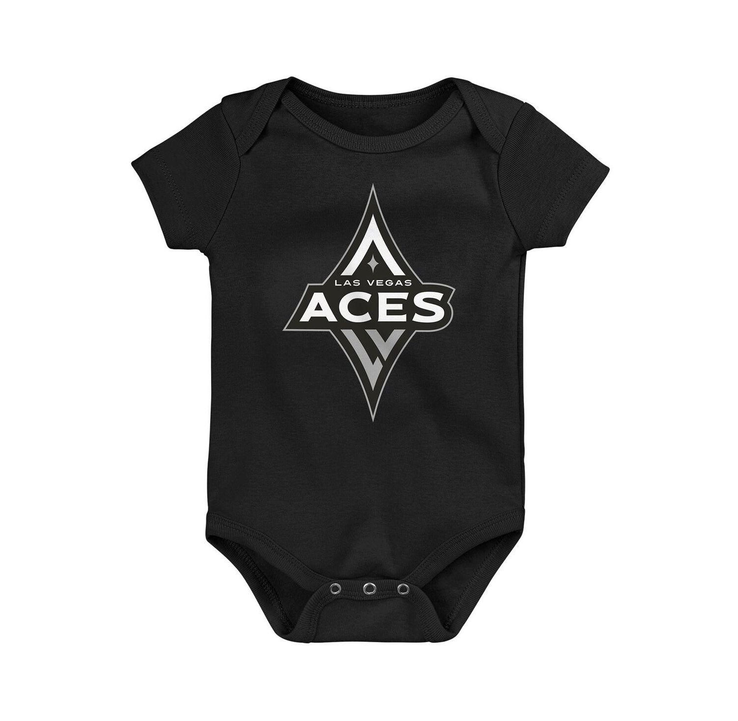 Baby Boys and Girls 3-Piece Las Vegas Aces Slide Home Creeper Set