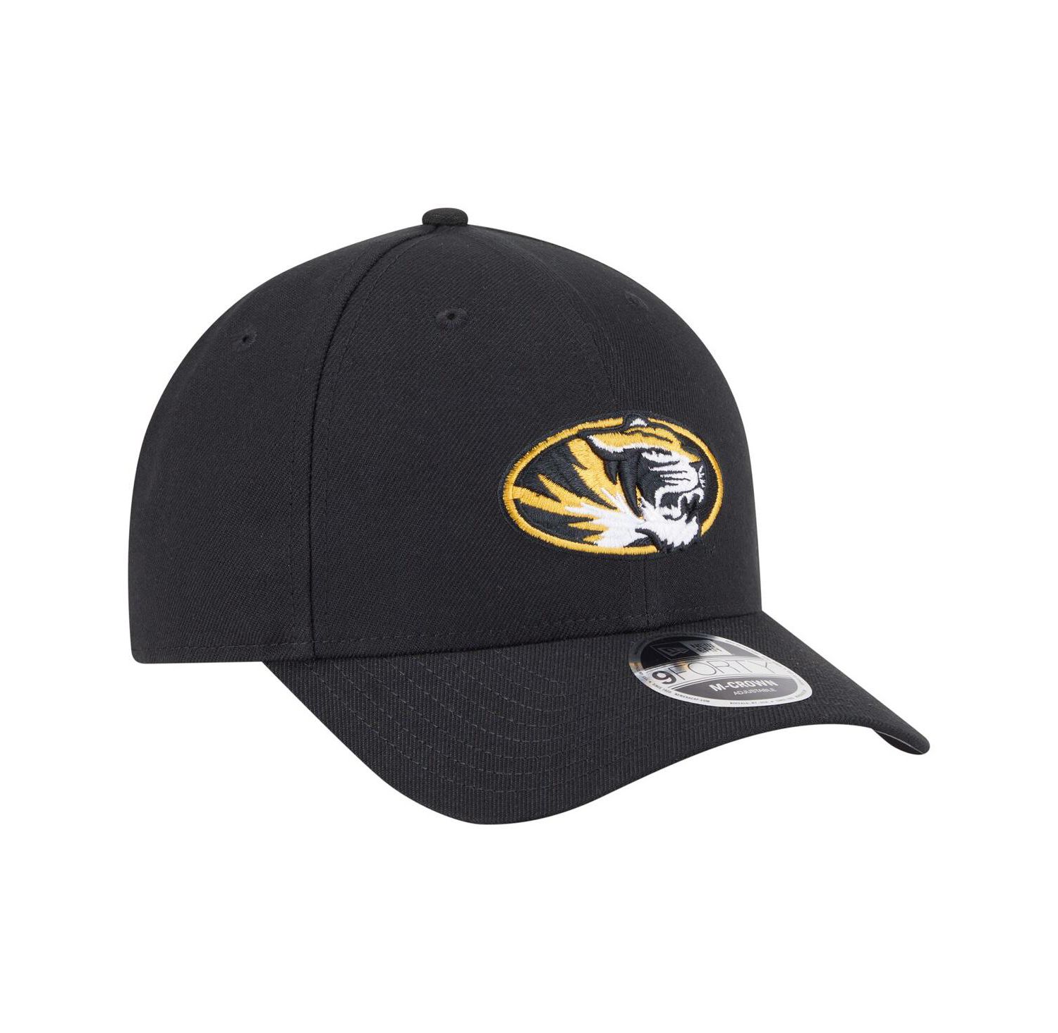 Men's Black Missouri Tigers Team Collective 9FORTY M-Crown Adjustable Hat