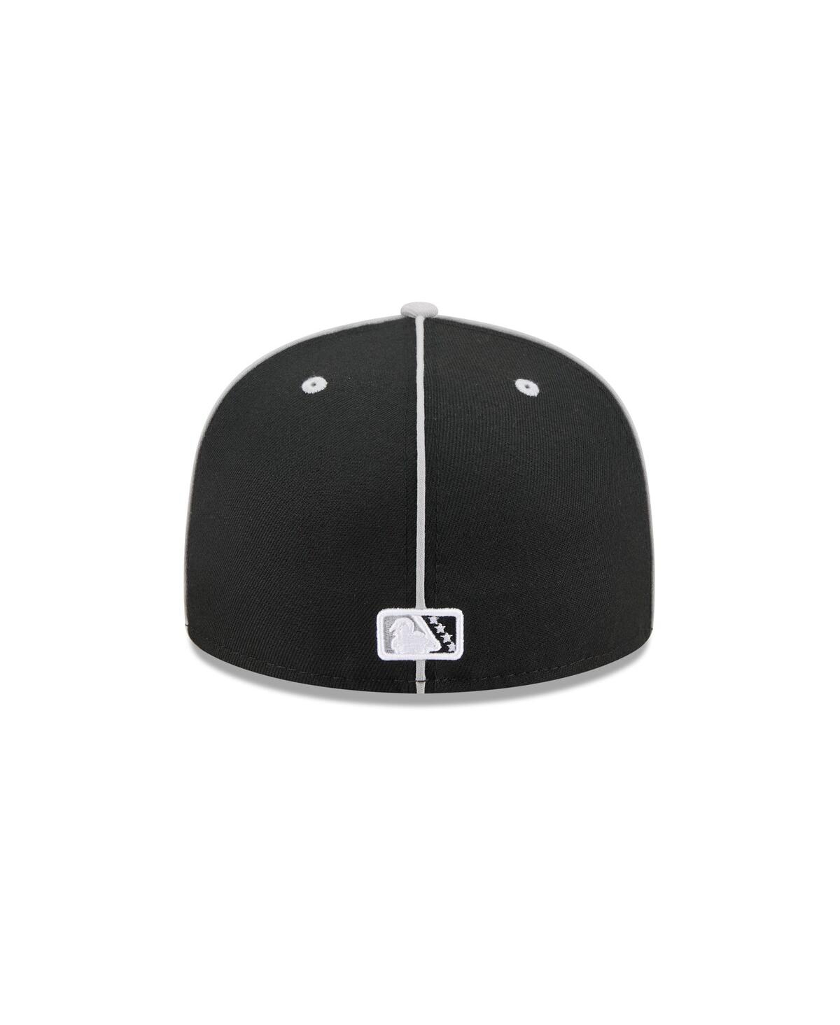 New Era Men's Black Montgomery Biscuits Theme Nights 59FIFTY Fitted Hat