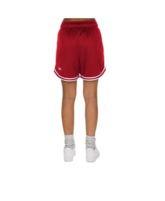 Women's&nbsp;Gold/Scarlet San Francisco 49ers Throwback Sport Classics Mesh Shorts