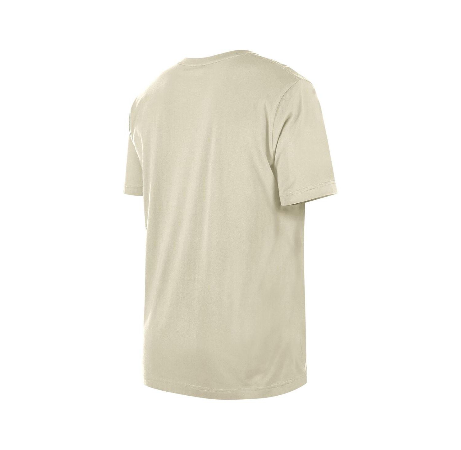 Men's Cream Colorado Rockies Americana Flag Fill T-Shirt