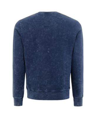 Men's and Women's Navy Indiana Fever Rock Roll Collection Freddy Mineral Wash Pullover Sweatshirt