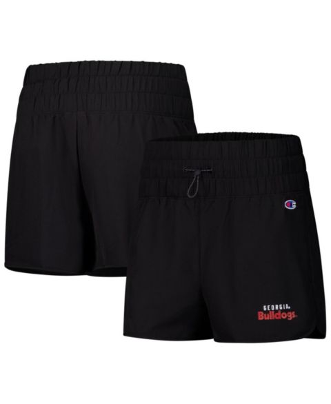 Женские шорты Champion Black Georgia Bulldogs Tailgate Her Woven