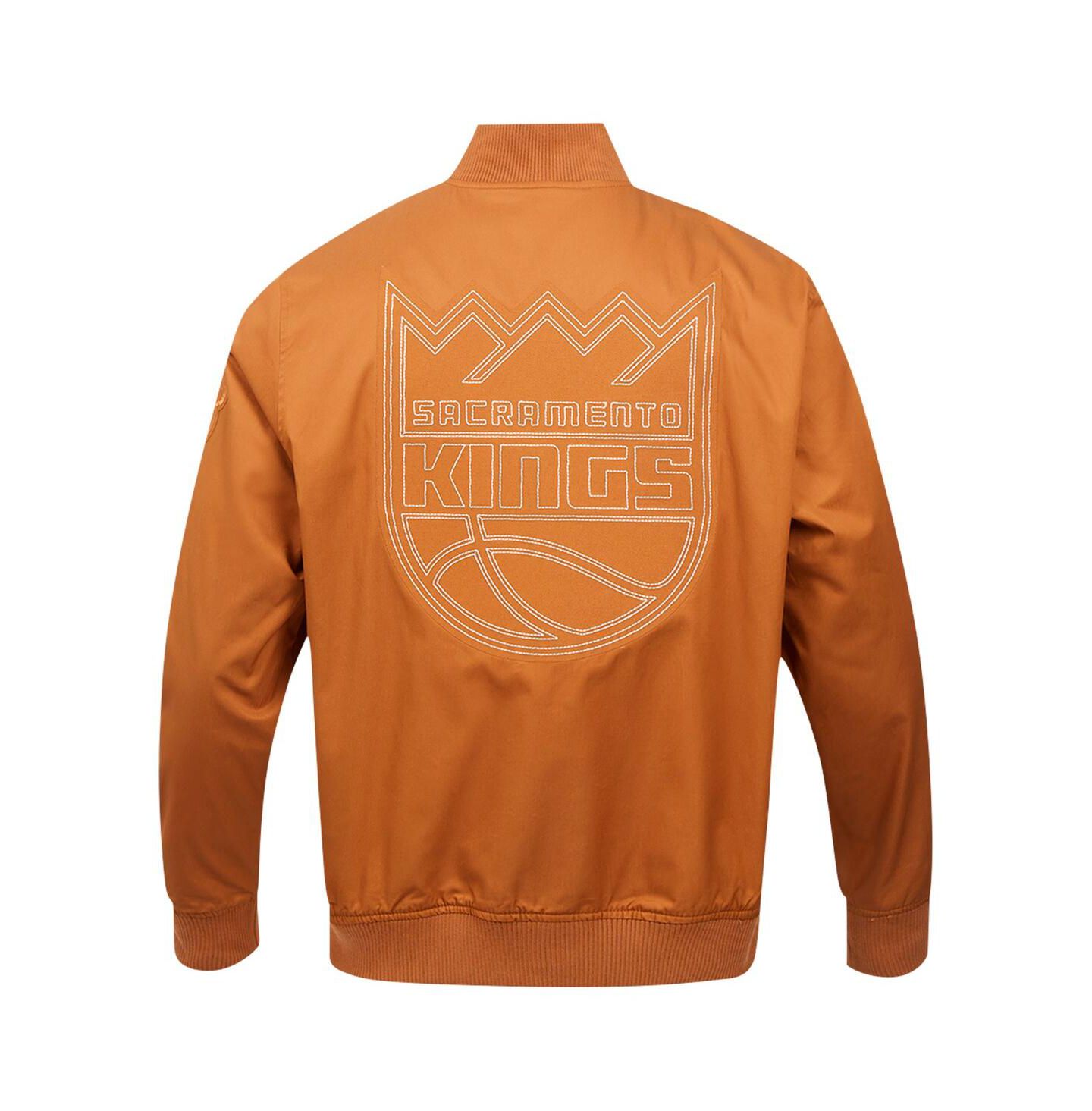 Мужская куртка Pro Standard Brown Sacramento Kings Paint The City Full-Zip — фото 4