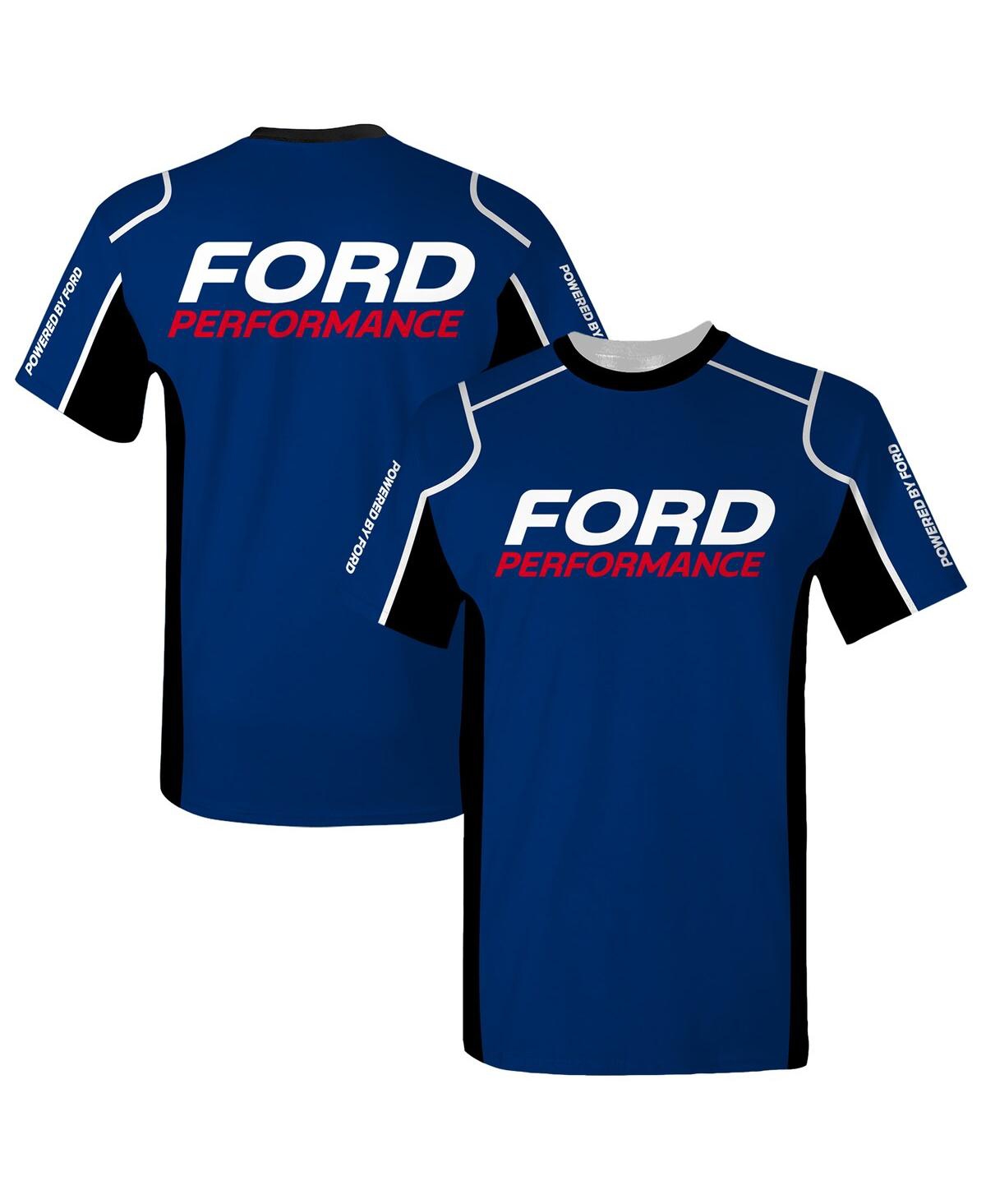 Men's Blue Ford Sublimated Uniform T-Shirt - Blue