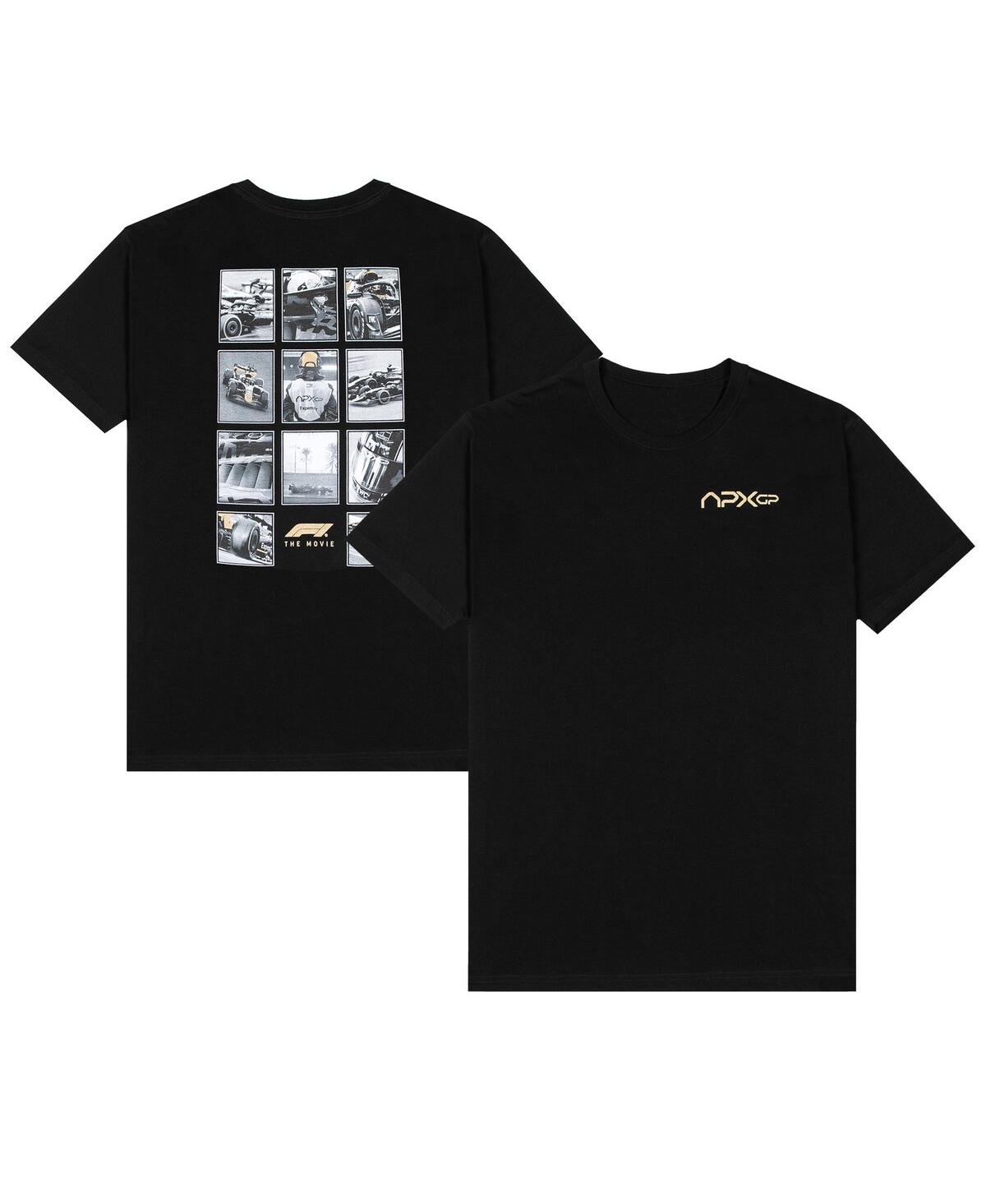 Men's Black the Movie Photo Collage T-Shirt - Black