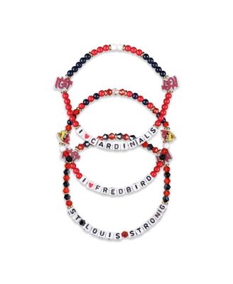 St. Louis Cardinals 3-Pack Friendship Bracelet Set