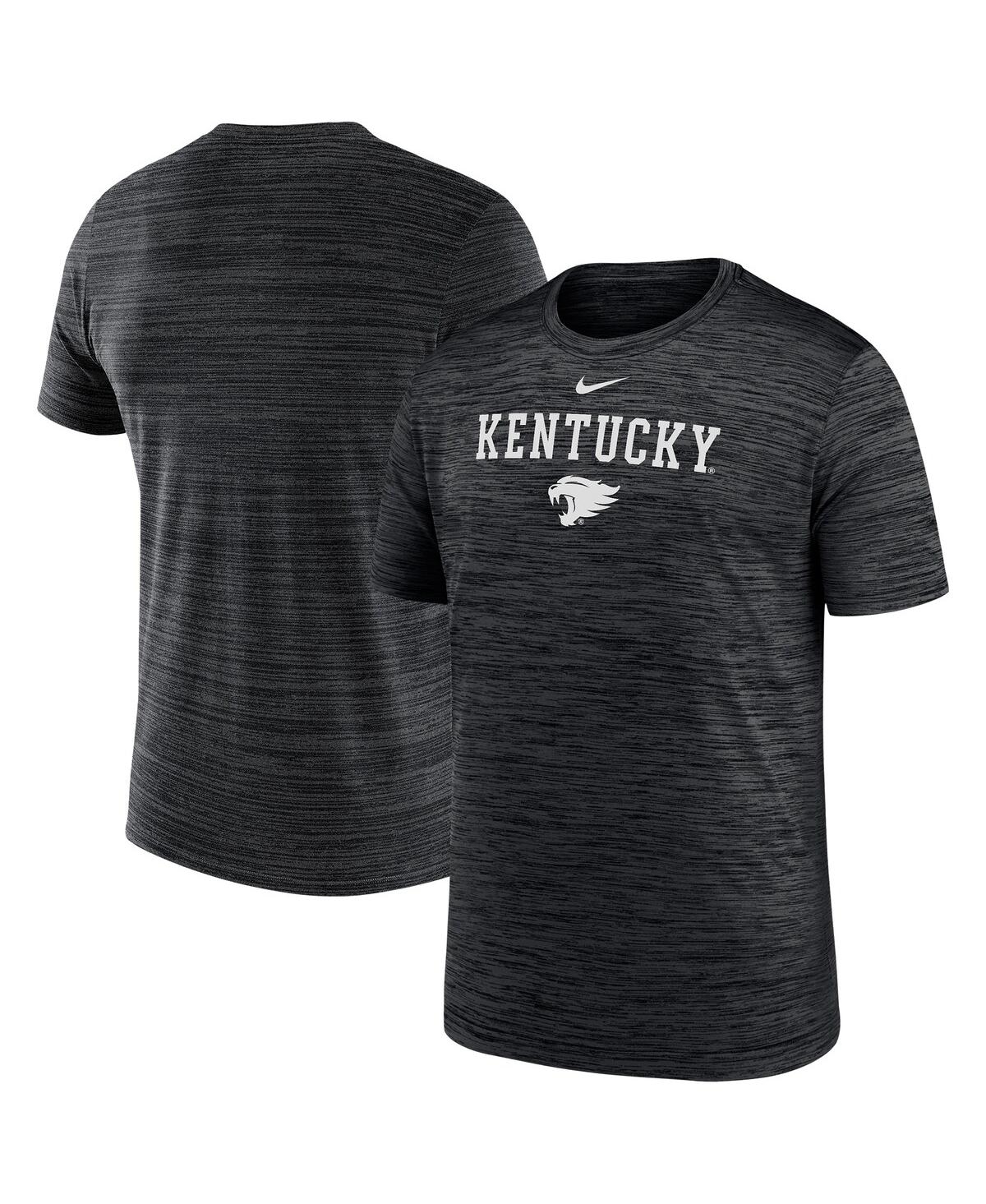Nike Kids' Big Boys And Girls Black Kentucky Wildcats Velocity Performance T-shirt
