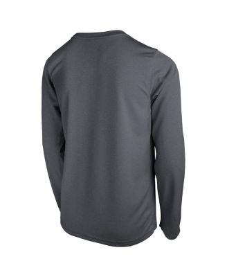 Big Boys and Girls Anthracite LA28 Summer Olympics Legend Performance Long Sleeve T-Shirt