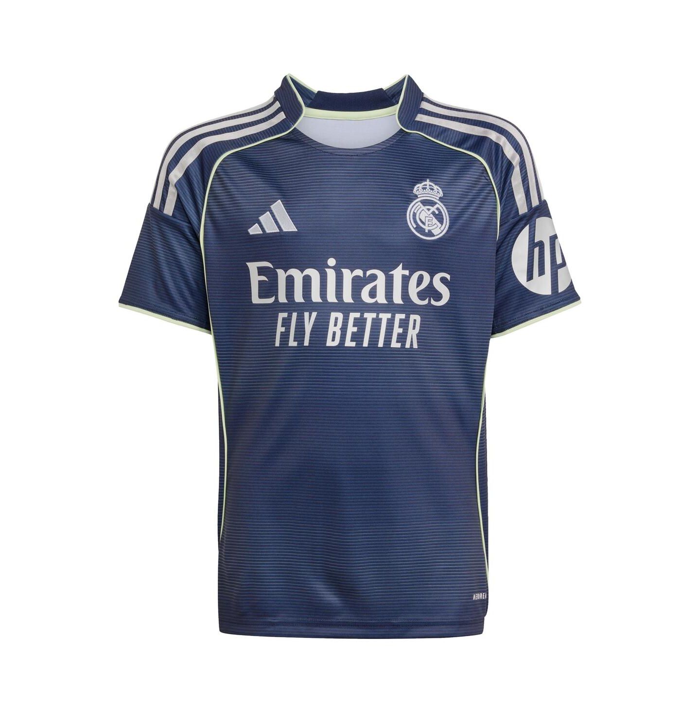 Детское джерси adidas Vini Jr. Real Madrid 2025/26 Away Replica Player, Blue — фото 3