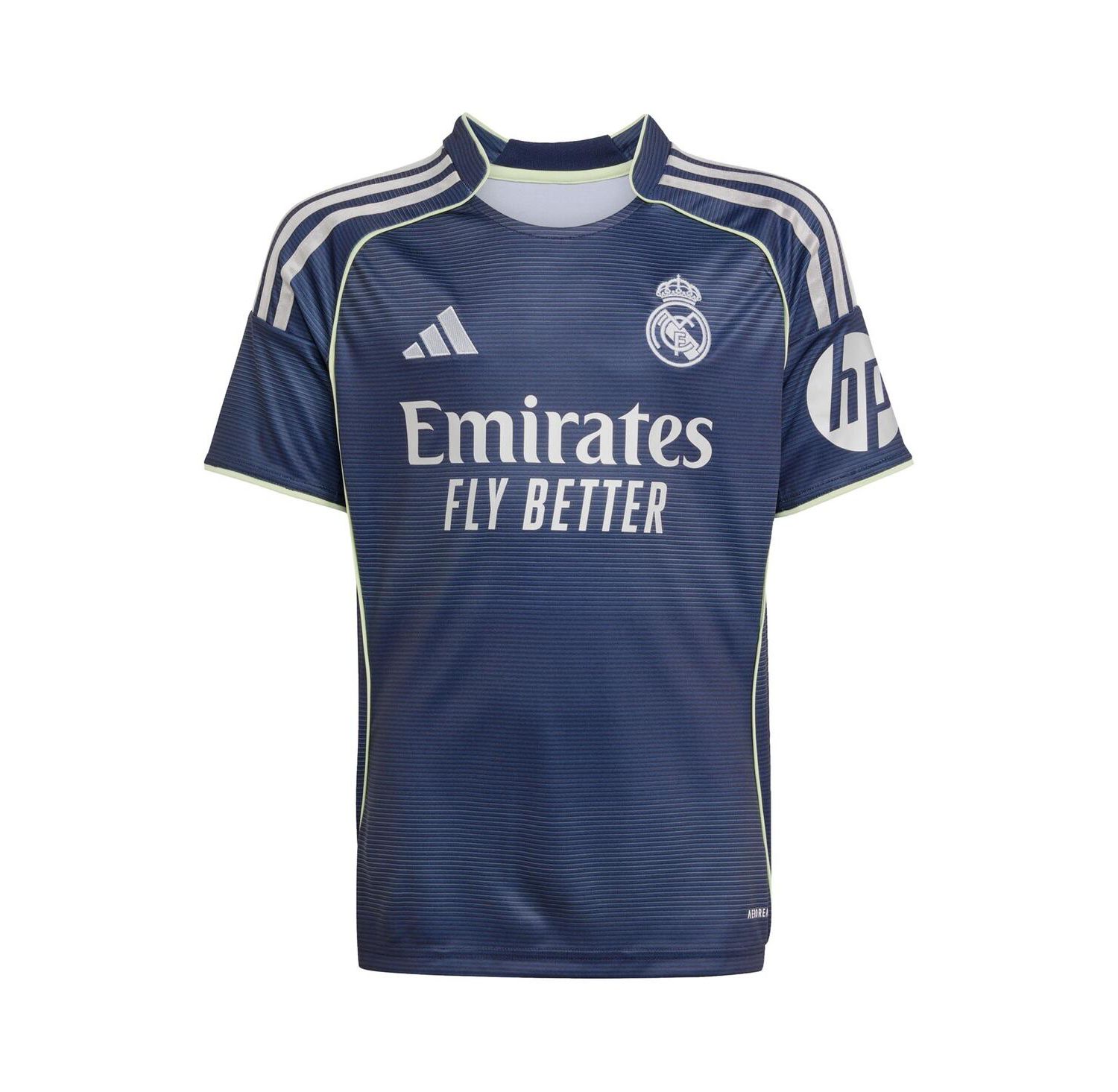Big Boys and Girls Vini Jr. Blue Real Madrid 2025/26 Away Replica Player Jersey