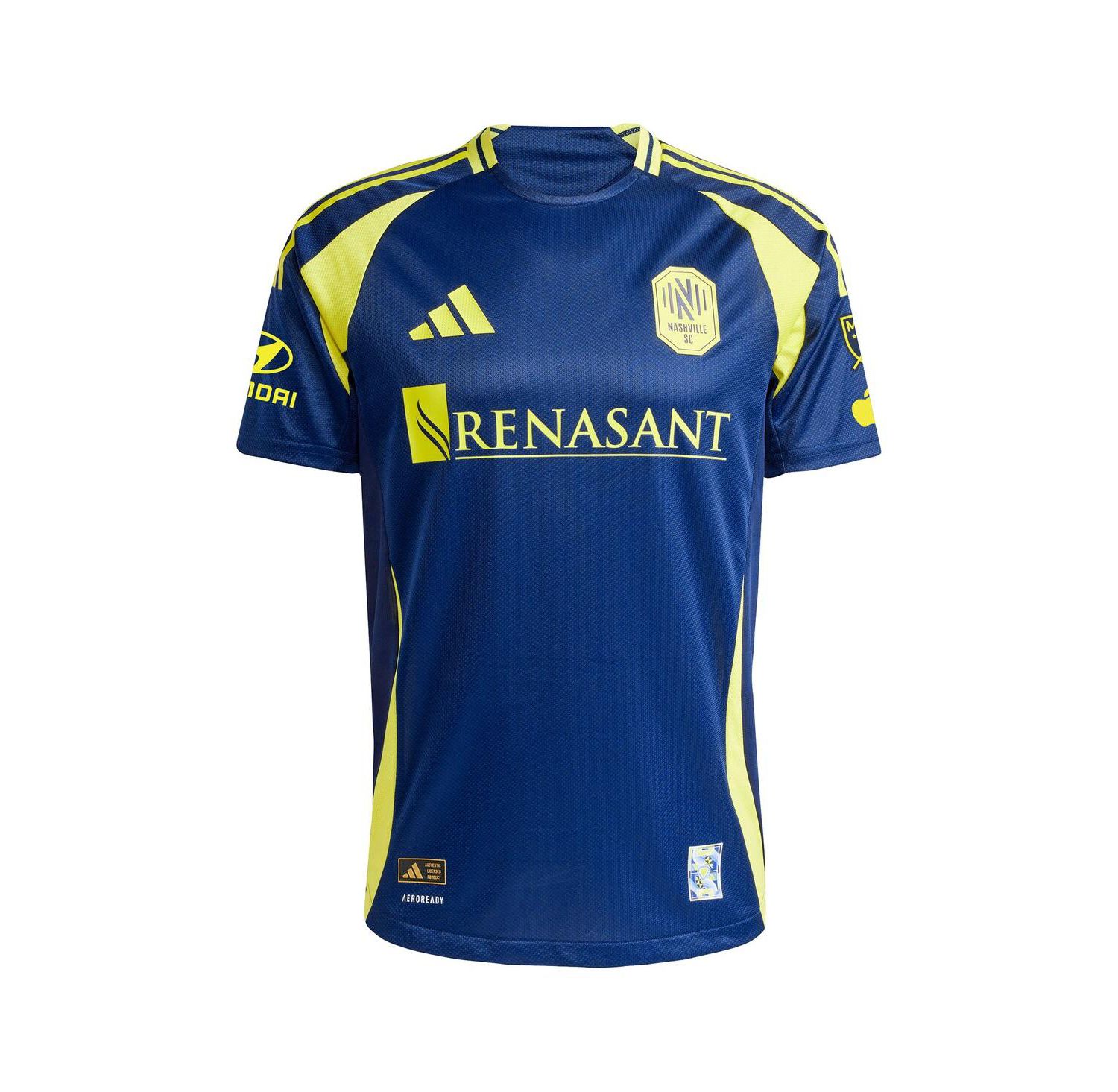 Men's Hany Mukhtar Navy Nashville SC 2025 The Heart of Nashville Kit Authentic Player Jersey