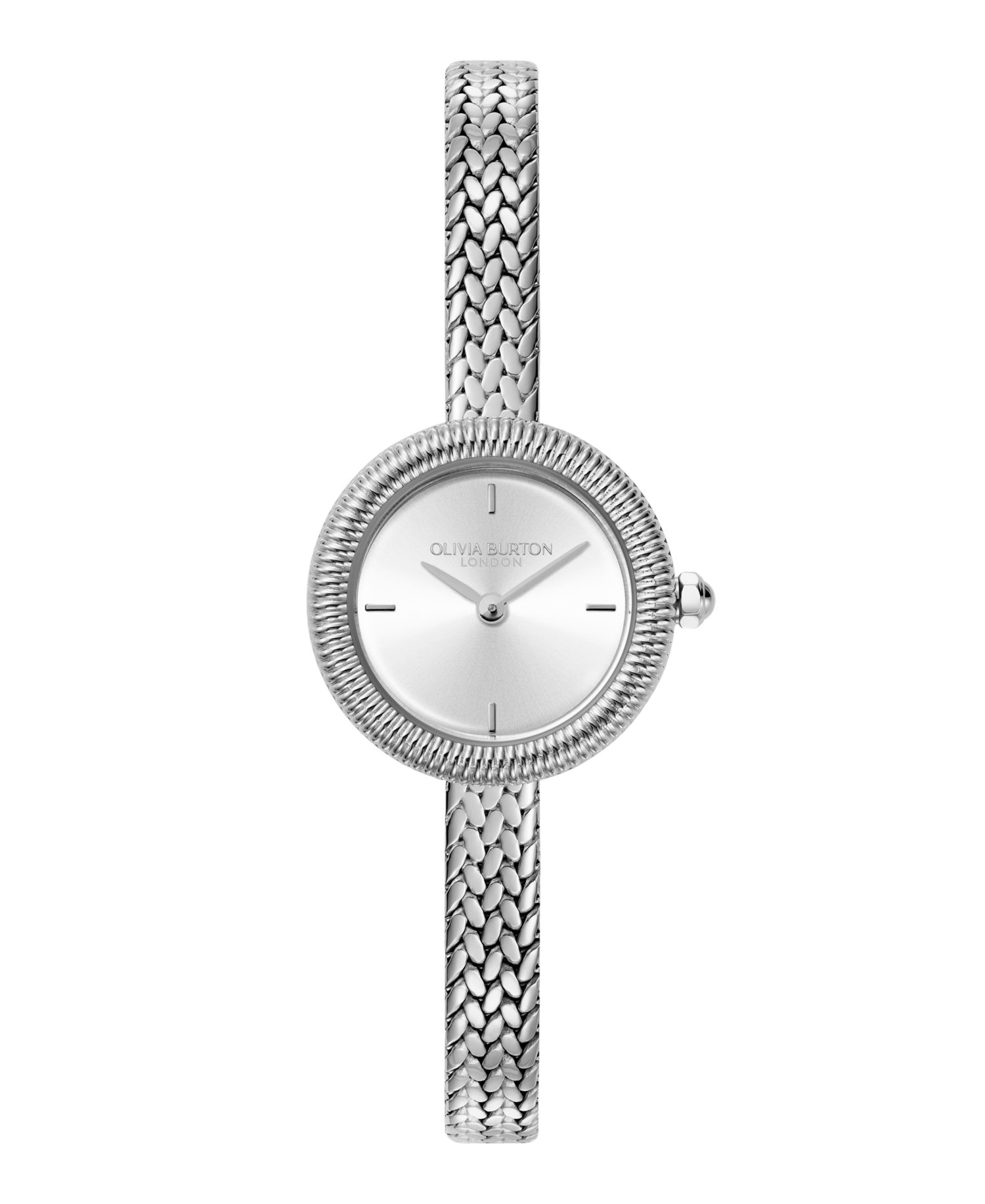 Women's Finery Silver Tone Stainless Steel Mesh Bracelet Watch, 20mm