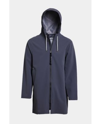 Stockholm Lightweight Zip Matte Raincoat