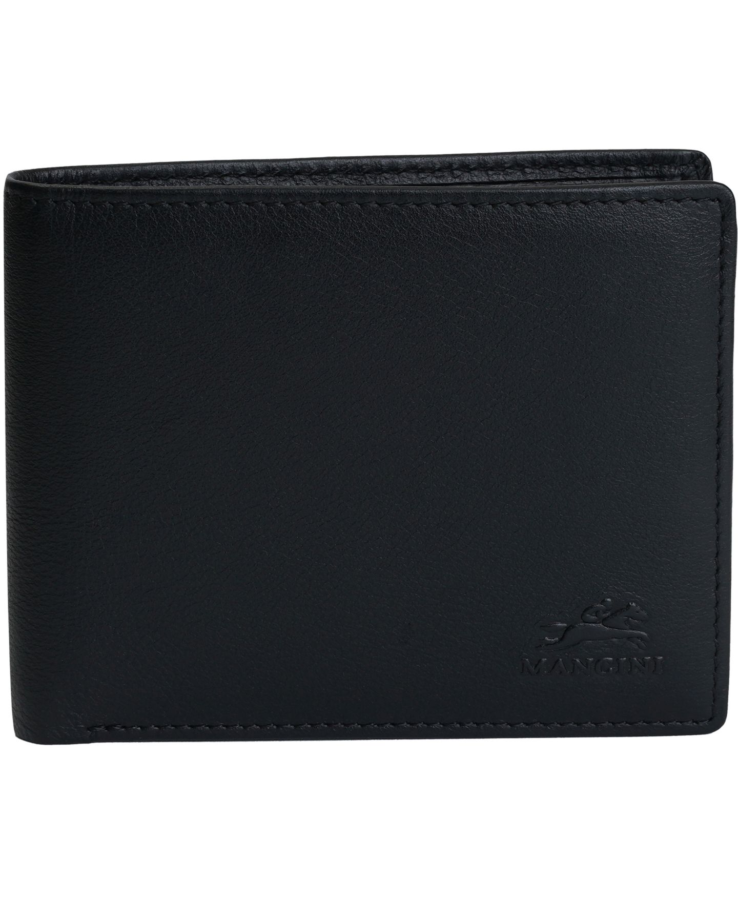 Мужской кошелёк Mancini Sonoma RFID Secure Left Wing Wallet, цвет: Чёрный — фото 1