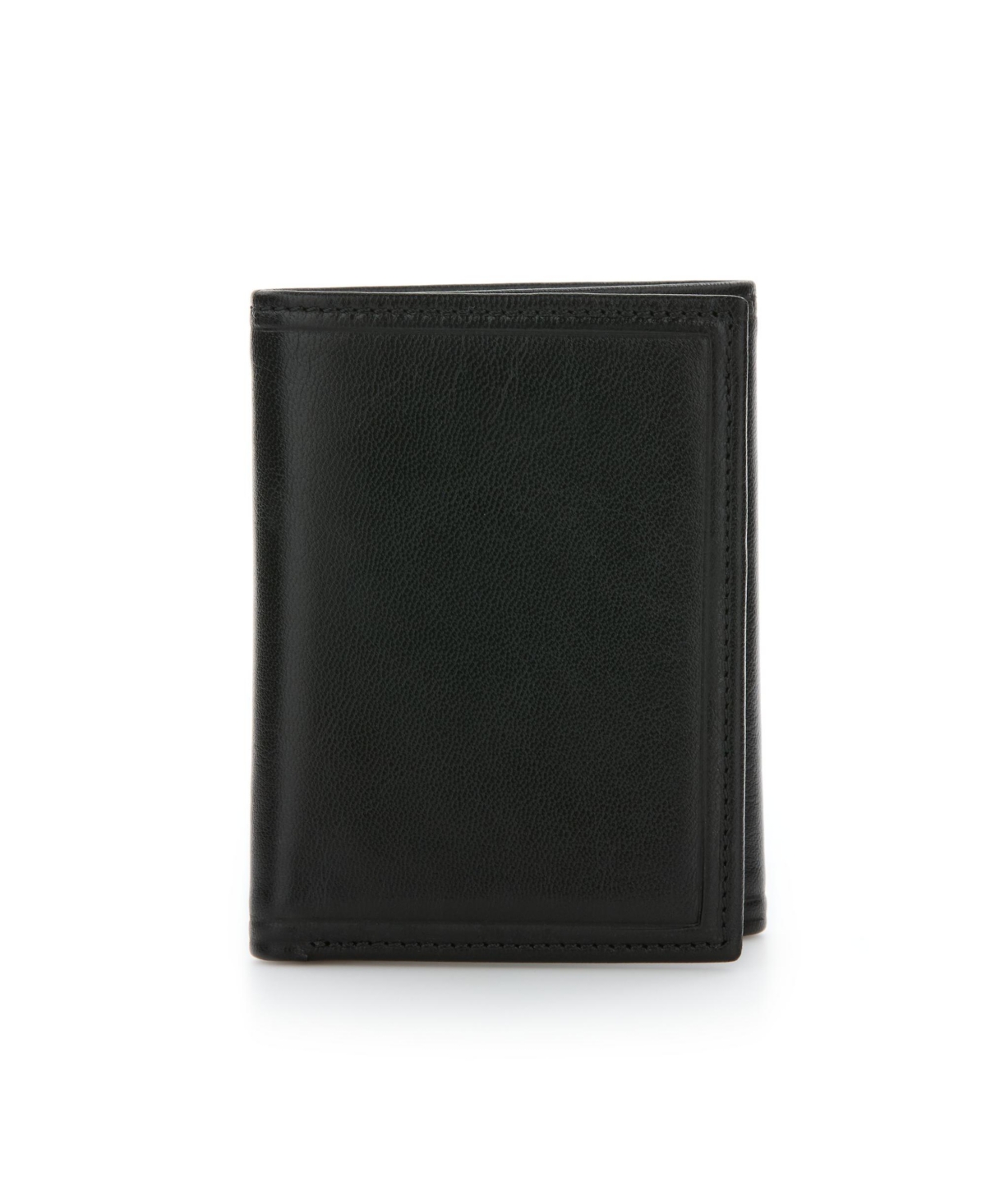 Perry Ellis Portfolio Men's Trifold Wallet In Black