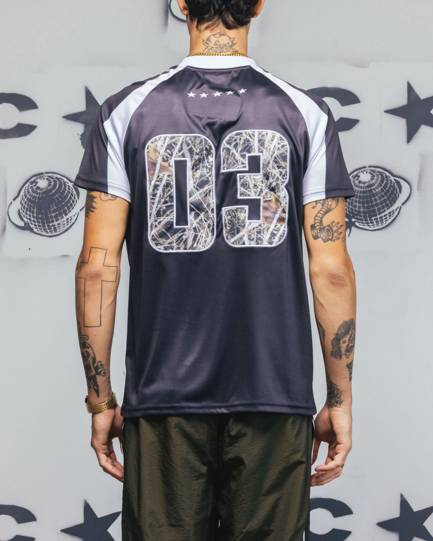 Men's Striker Jersey T-Shirt, Black - XXLarge