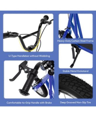 Adjustable 12inch Kick Scooter for Kids 8+ with Dual Handbrakes