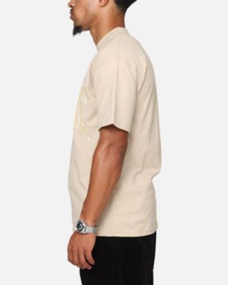 Men's Institute T-Shirt, Beige/Khaki - Medium