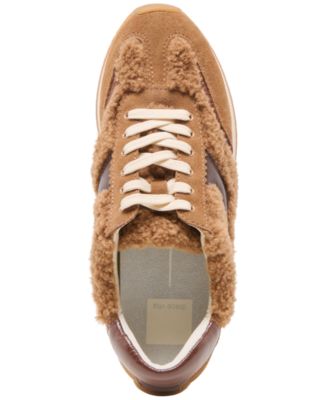 Women's B.NTCD Plush Lace-Up Retro Jogger Sneakers