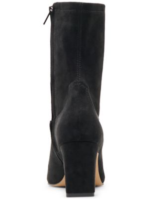 Women's Roan Square-Toe Pull-On Stretch Dress Booties