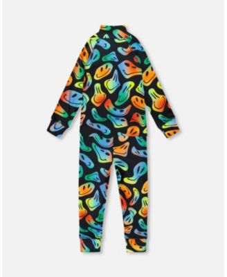 Little Boys Two-Piece Thermal Underwear Set Smiley Face Toddler|Child
