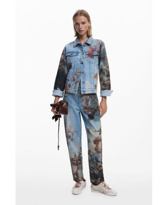 Women's Fresh denim pants