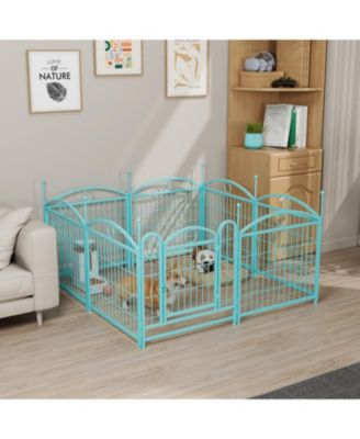 Dog Playpen 24" 8 Panel Metal Pet Fence