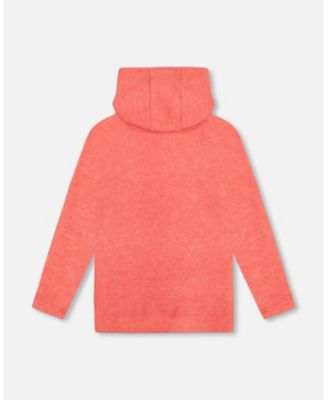 Girl Ultra Soft Hooded Tunic Coral - Child