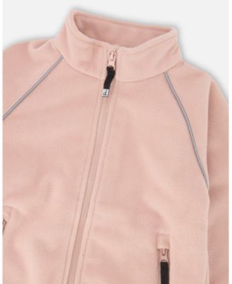 Girl Mid-Layer Teknik Jacket Pink - Child