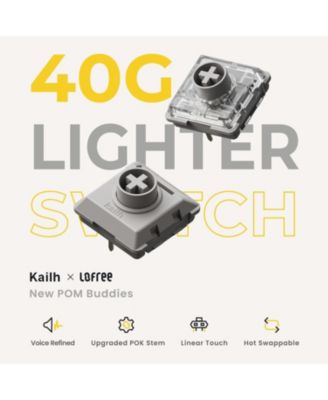 Affordable Low-Profile Mechanical Keyboard with 84 Keys, Swappable Rechargeable Wireless Keyboard, Bluetooth, Wired for Windows, Mac/Specter Linear Switches