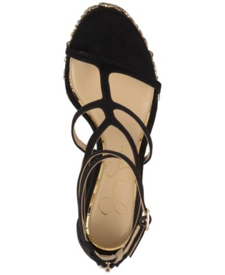 Women's Aamina Strappy Platform Anniversary High-Heel Charm Sandals