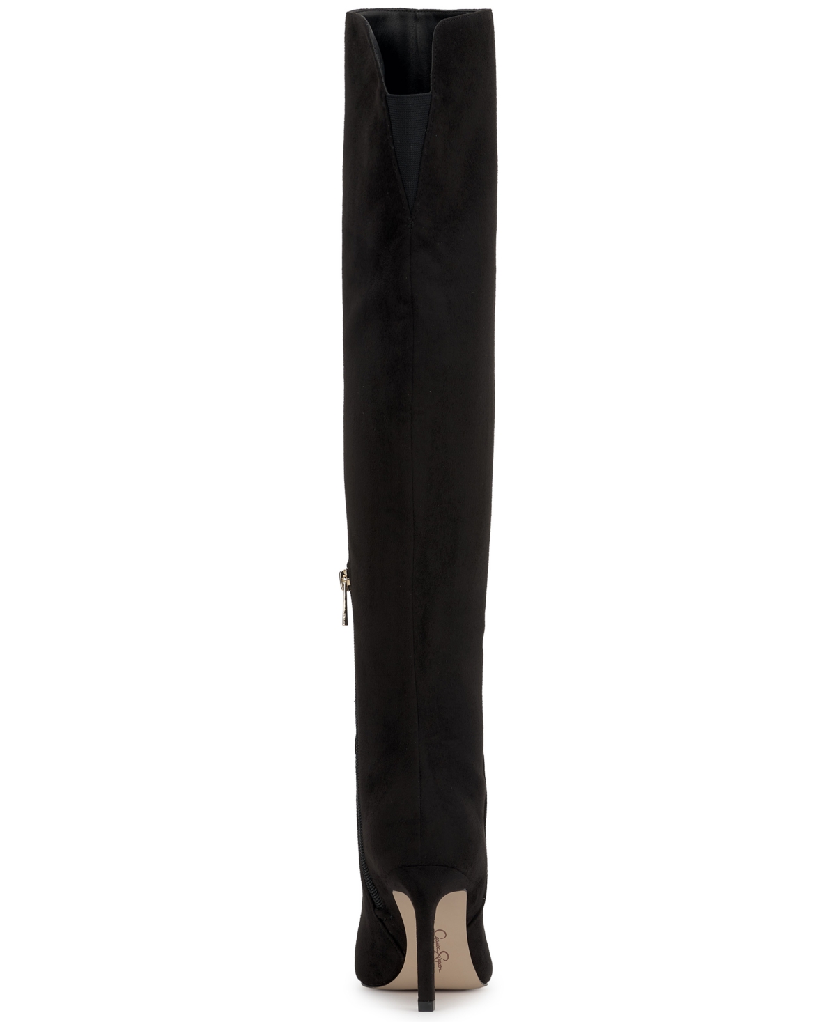 Jessica Simpson Womens Earon Over The Knee Stiletto Boots Regular Wide Calf In Black