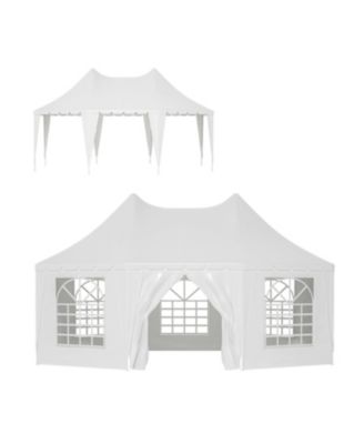 20x15 Party Tent Heavy Duty Waterproof White