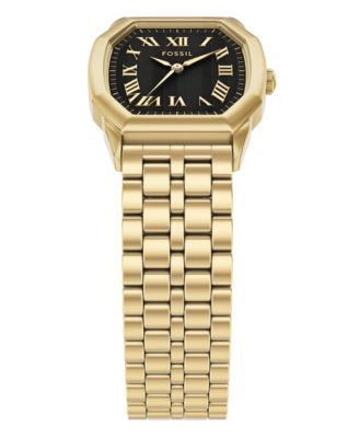 Women's Harlow Three-Hand Gold-Tone Stainless Steel Watch, 27mm