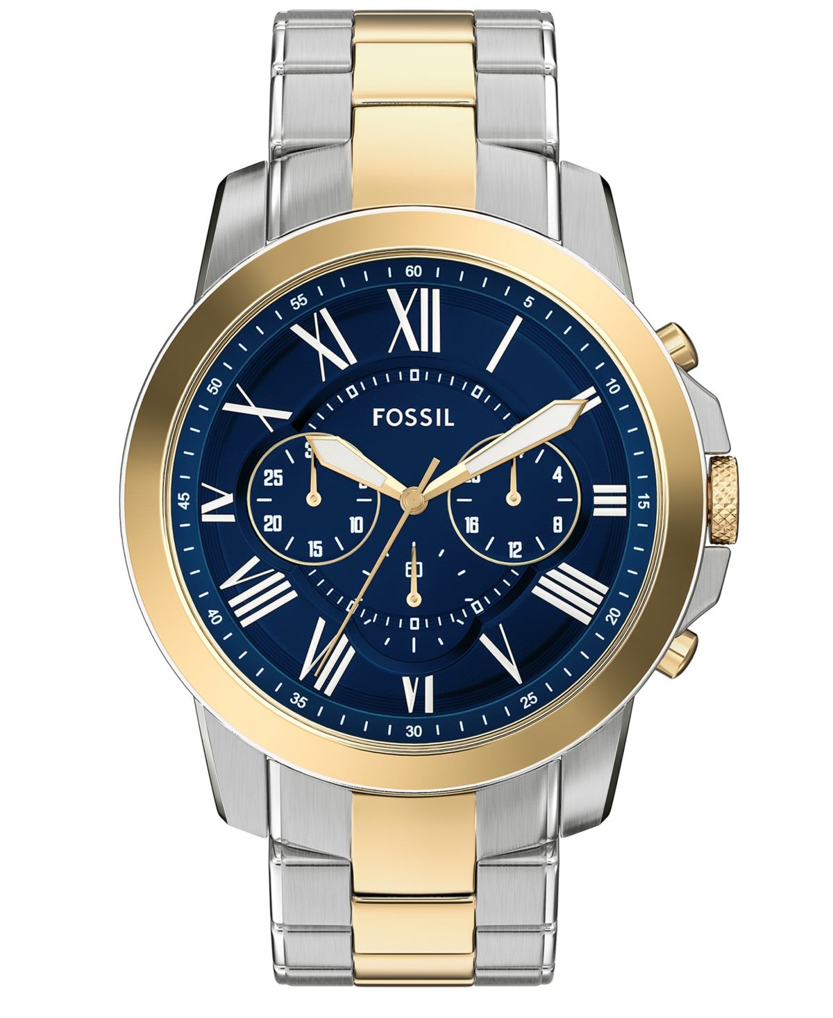 Men's Grant Chronograph Two-Tone Stainless Steel Watch, 44mm - Two-Tone